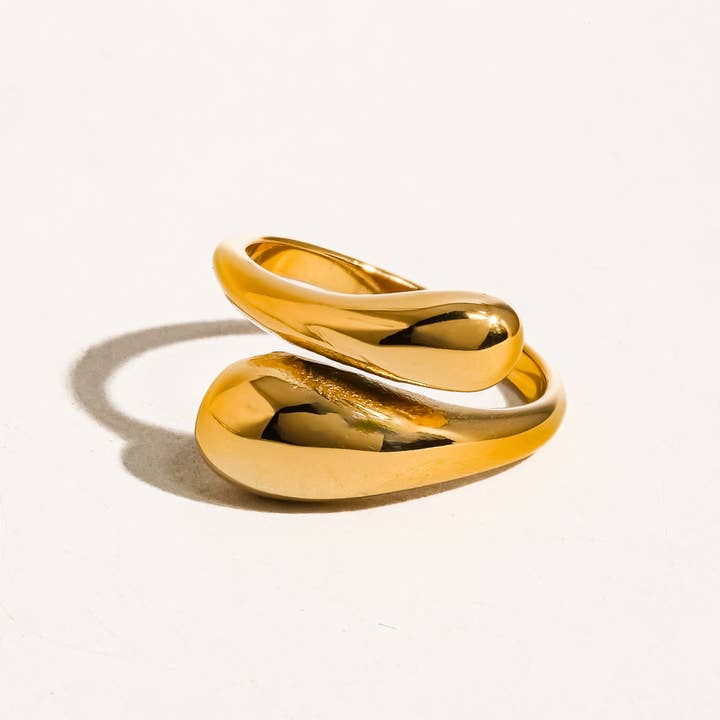 GABBY 18K GOLD RING