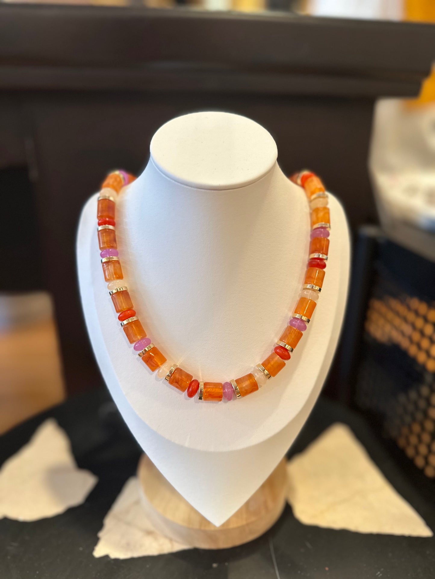 JELLY BEAN NECKLACE