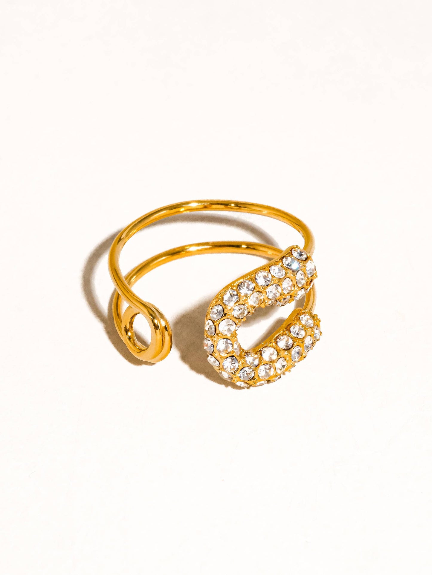 DAGG 18K GOLD GLAM RING