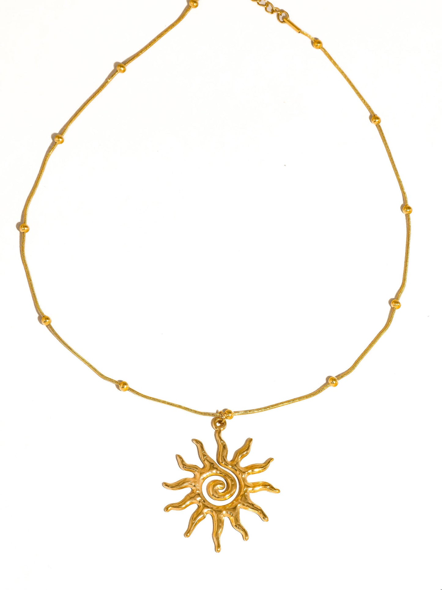 TAO 18K GOLD BOHO NECKLACE