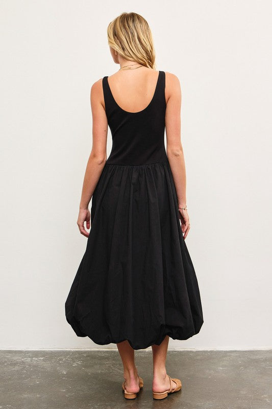 EDEN SLEEVELESS MIDI DRESS