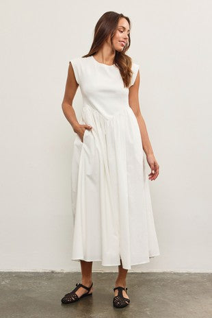 IRENE DROP WAIST DRESS