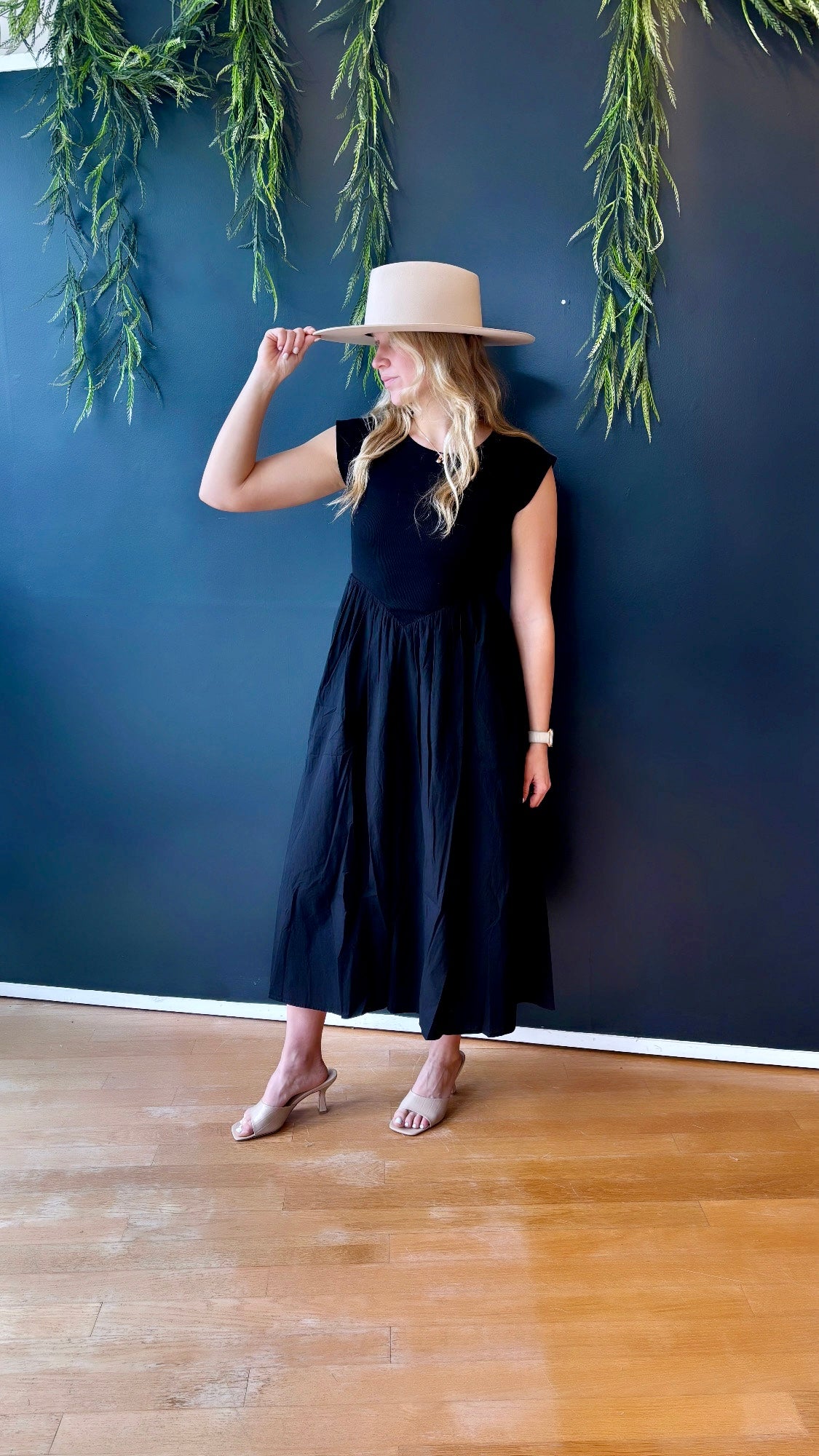 IRENE DROP WAIST DRESS