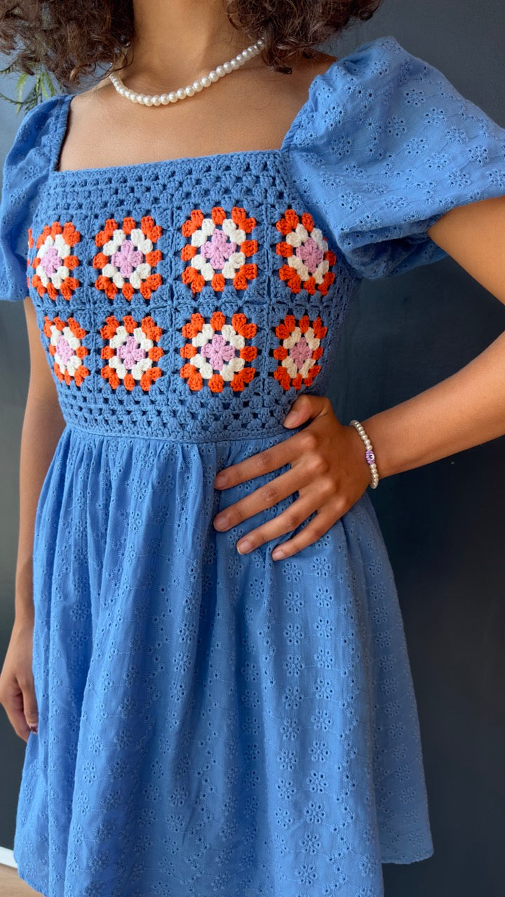BRANDY CROCHET DRESS