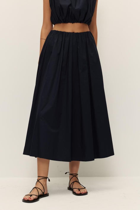 BARI POPLIN SKIRT