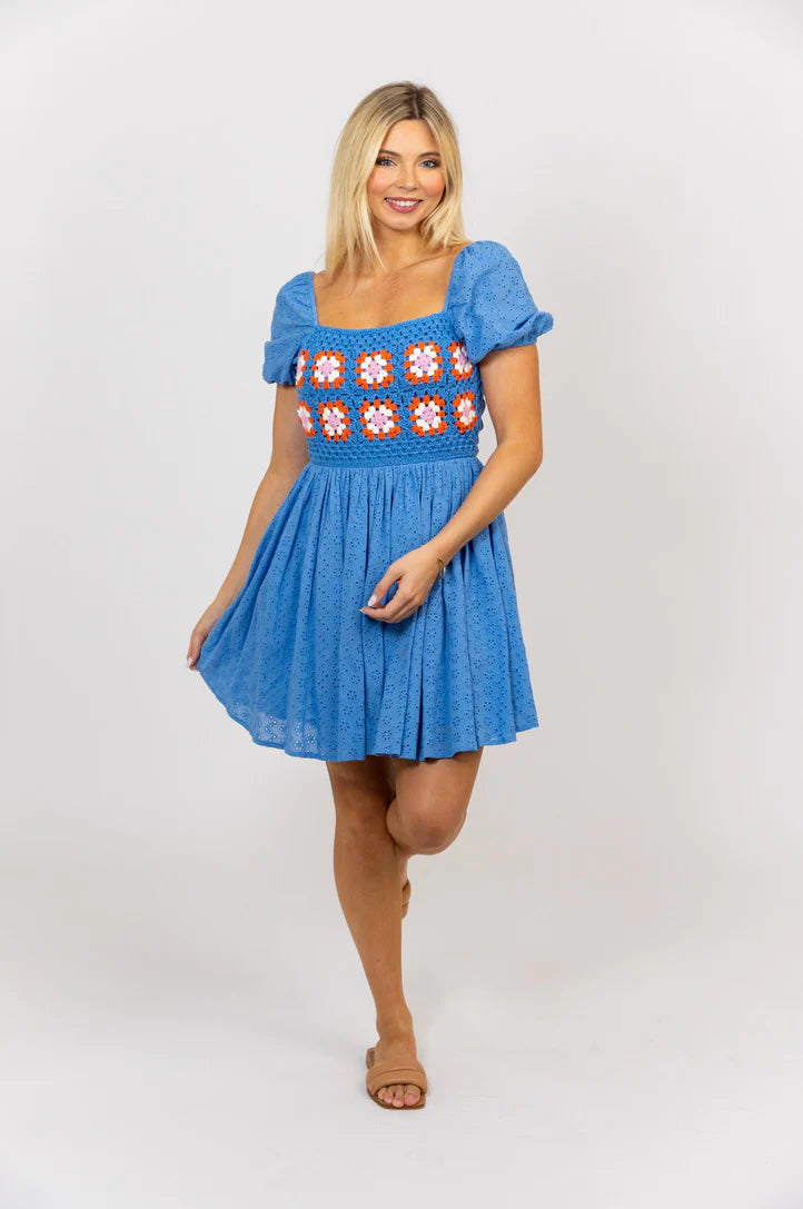 BRANDY CROCHET DRESS