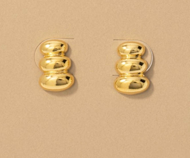 KATIE GOLD DIPPED EARRINGS