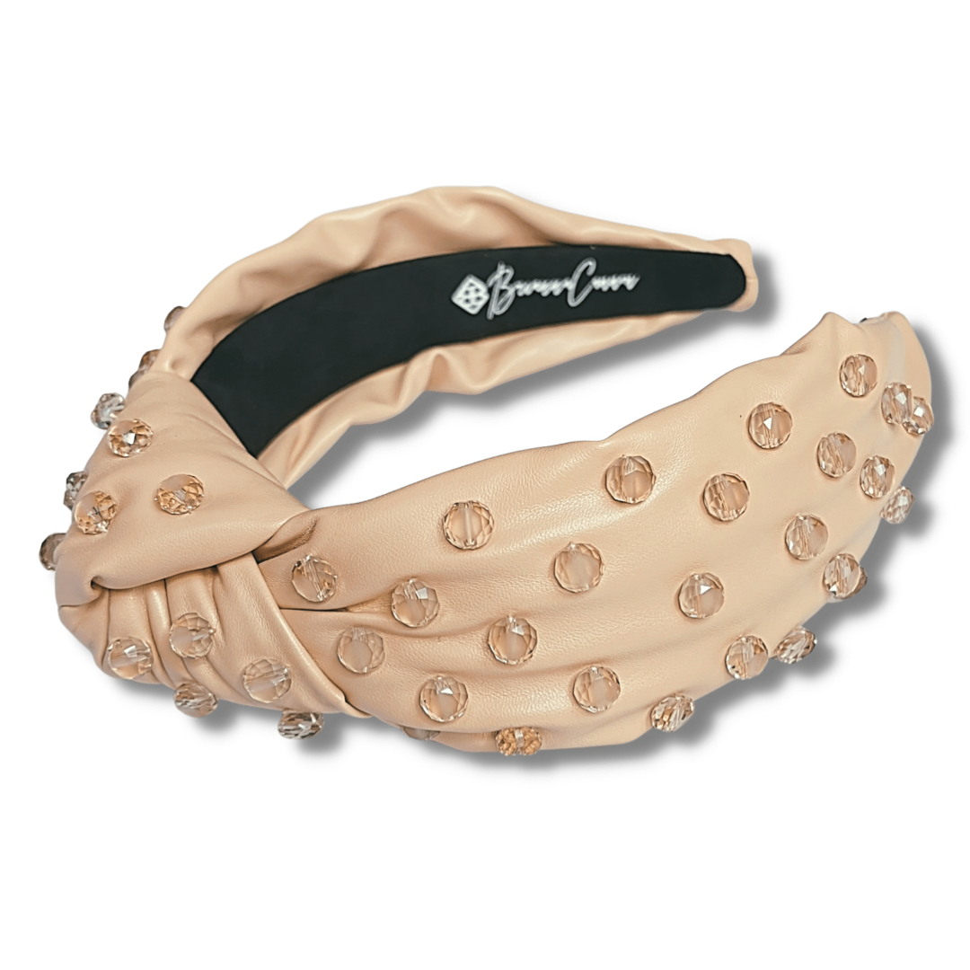 BRIANNA CANNON VEGAN LEATHER HEADBAND