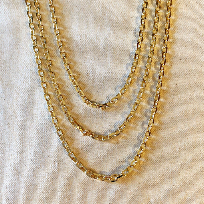 GLORIA 18K GOLD FILLED NECKLACE