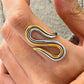 GURU 18K ABSTRACT RING