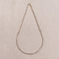 ANNE 18K GOLD FILLED TENNIS NECKLACE