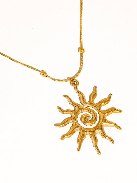 TAO 18K GOLD BOHO NECKLACE