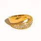 ANSLEY 18K GOLD GLAM RING