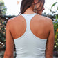 HIGH NECK RACERBACK BRAMI TOP