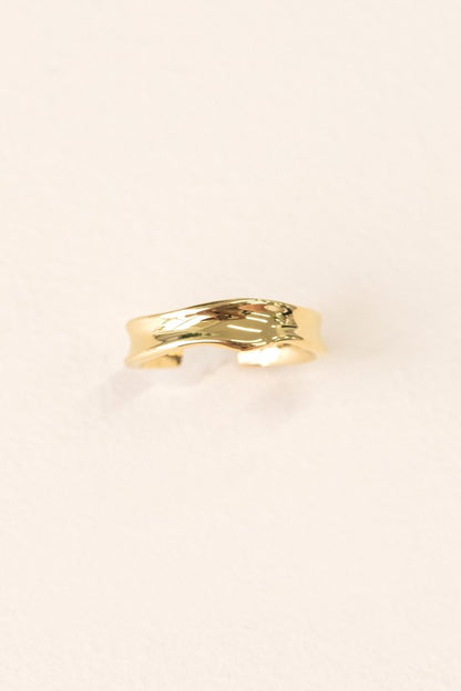 THE CHISELED ADJUSTABLE RING