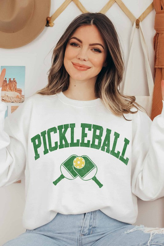 PICKLEBALL GRAPHIC SWEATSHIRT