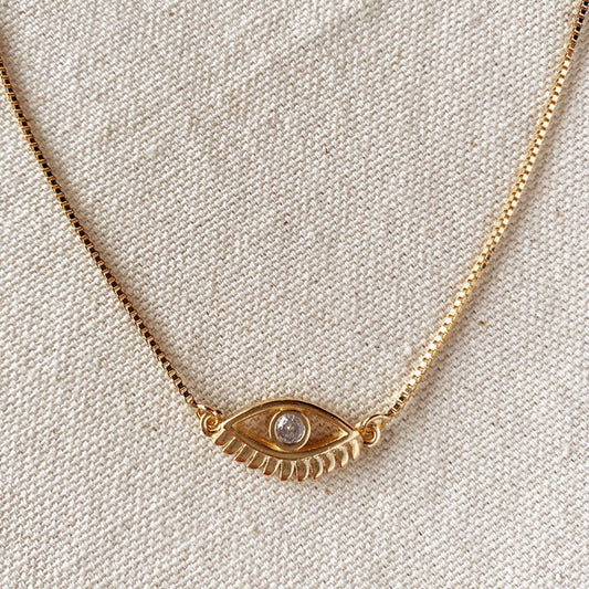 COURTNEY GOLD FILLED NECKLACE