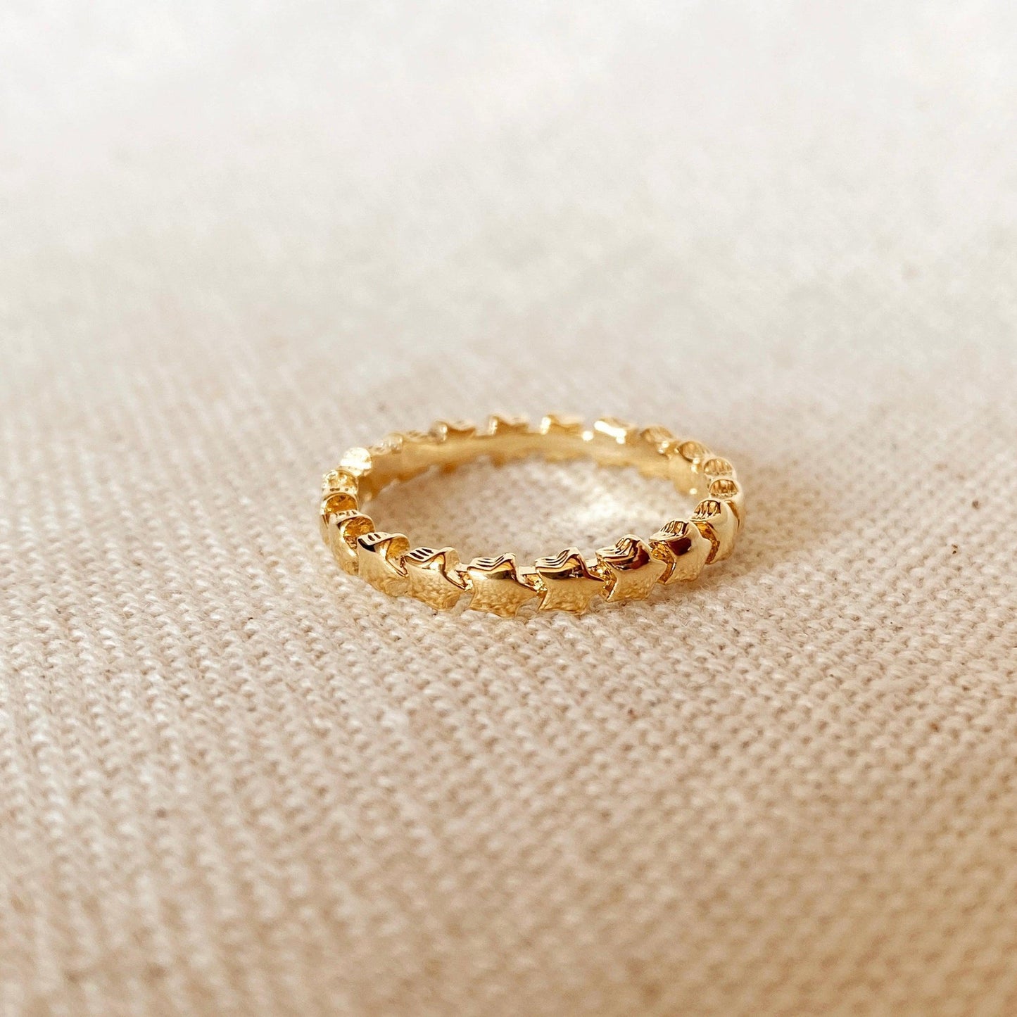 ROBYN 18K GOLD FILLED RING