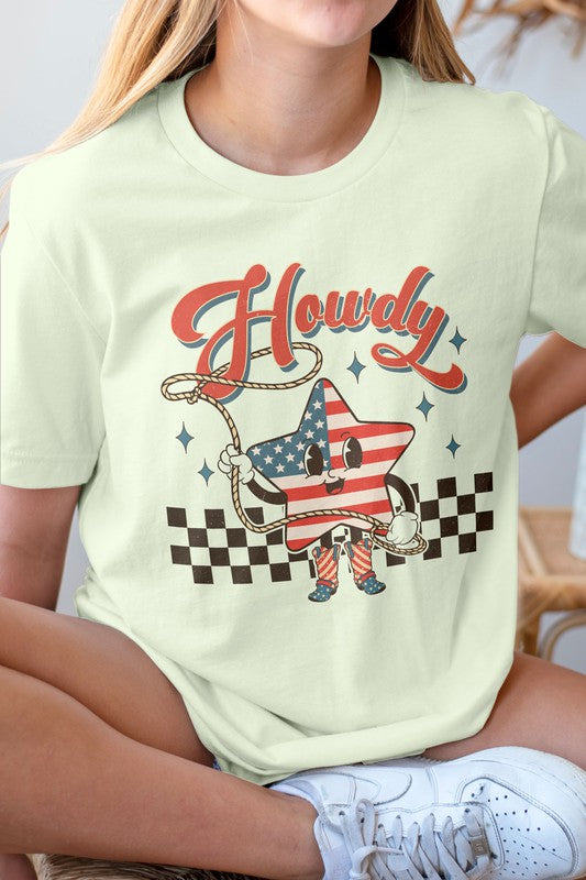 HOWDY AMERICA GRAPHIC TEE