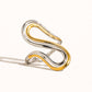 GURU 18K ABSTRACT RING