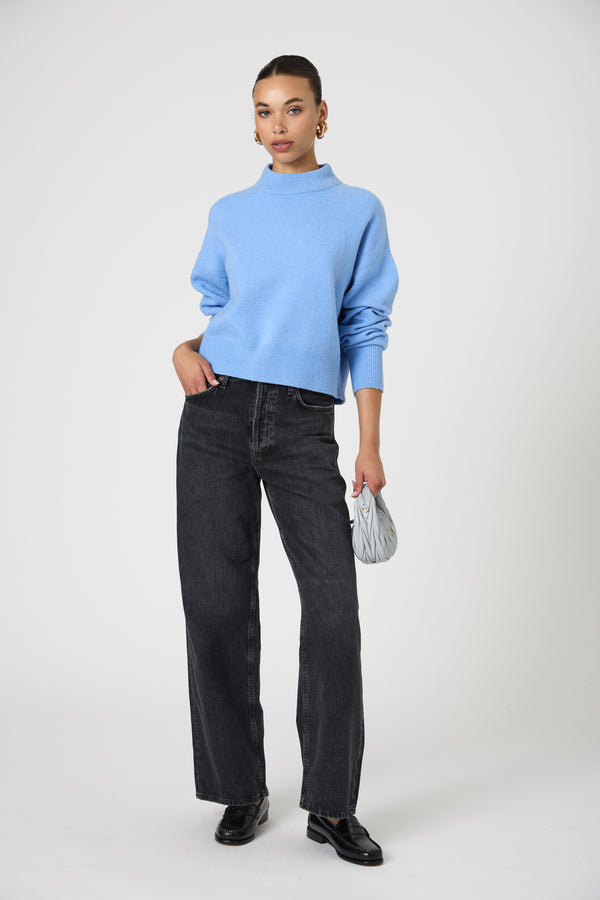 VHARI MOCK NECK SWEATER