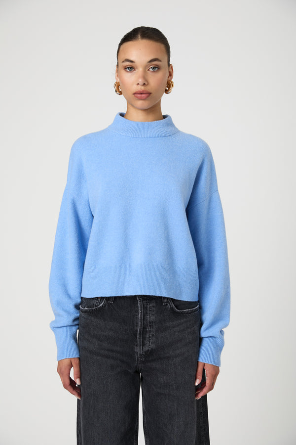 VHARI MOCK NECK SWEATER