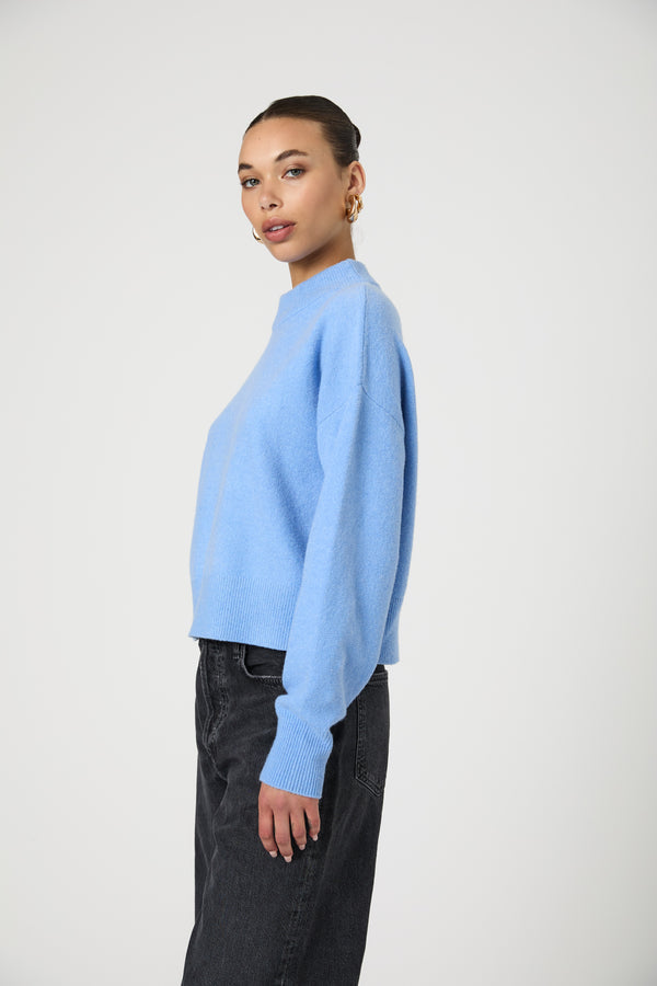 VHARI MOCK NECK SWEATER