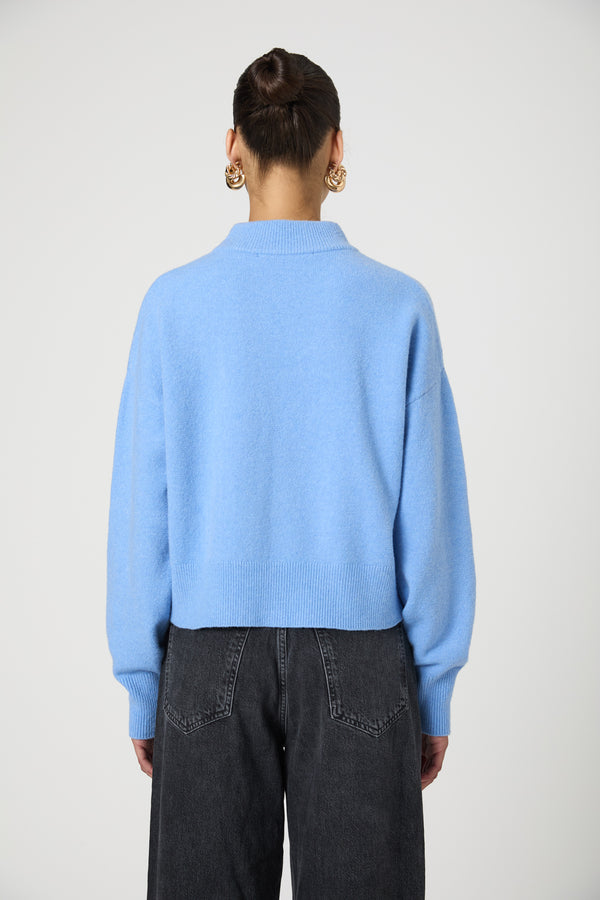 VHARI MOCK NECK SWEATER