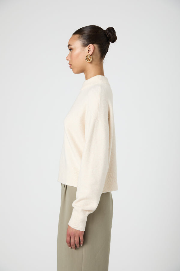 VHARI MOCK NECK SWEATER