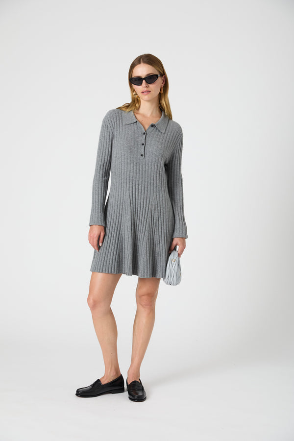 VHARI BUTTON UP DRESS