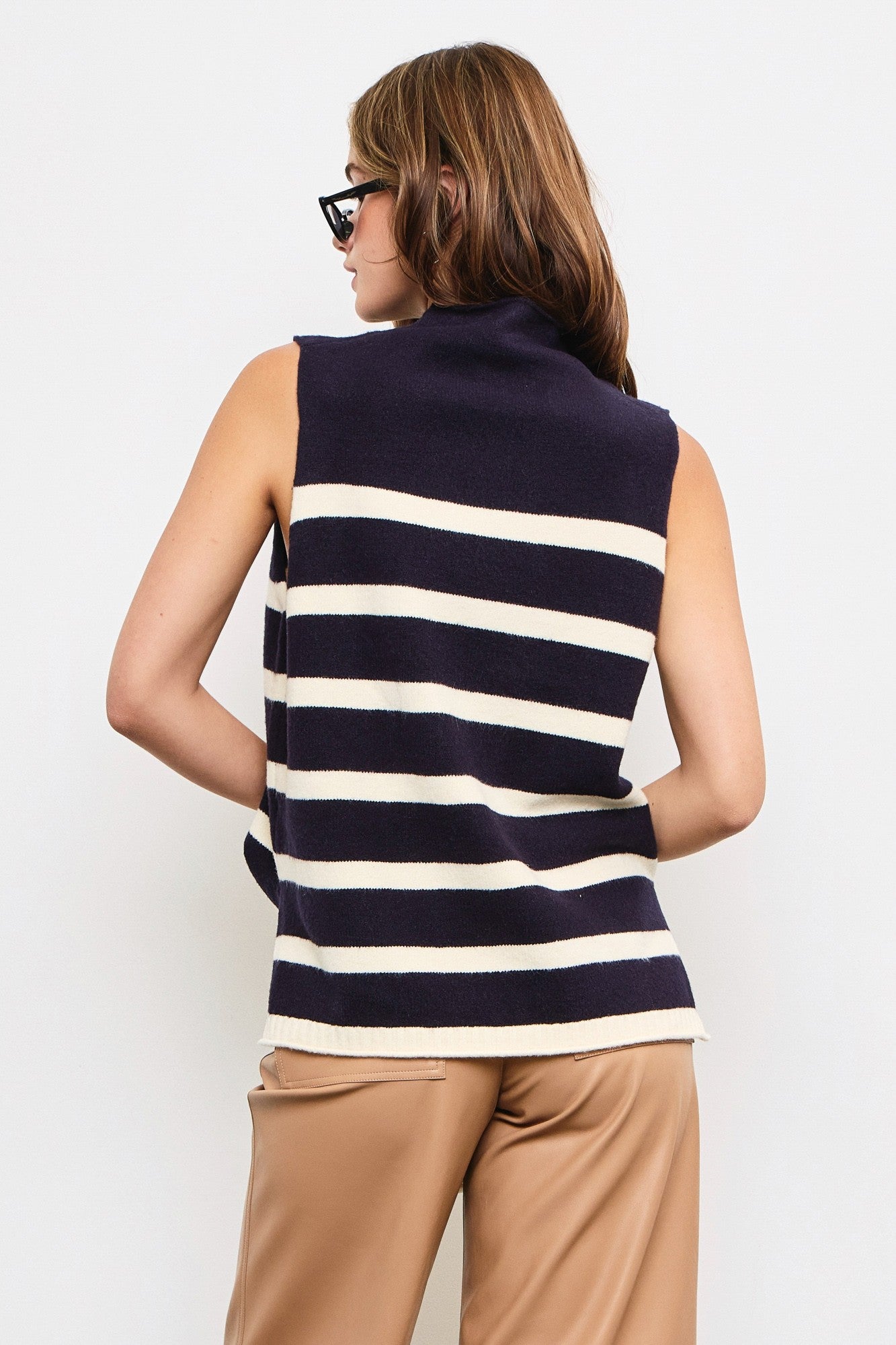 HOPSON MOCK NECK TOP