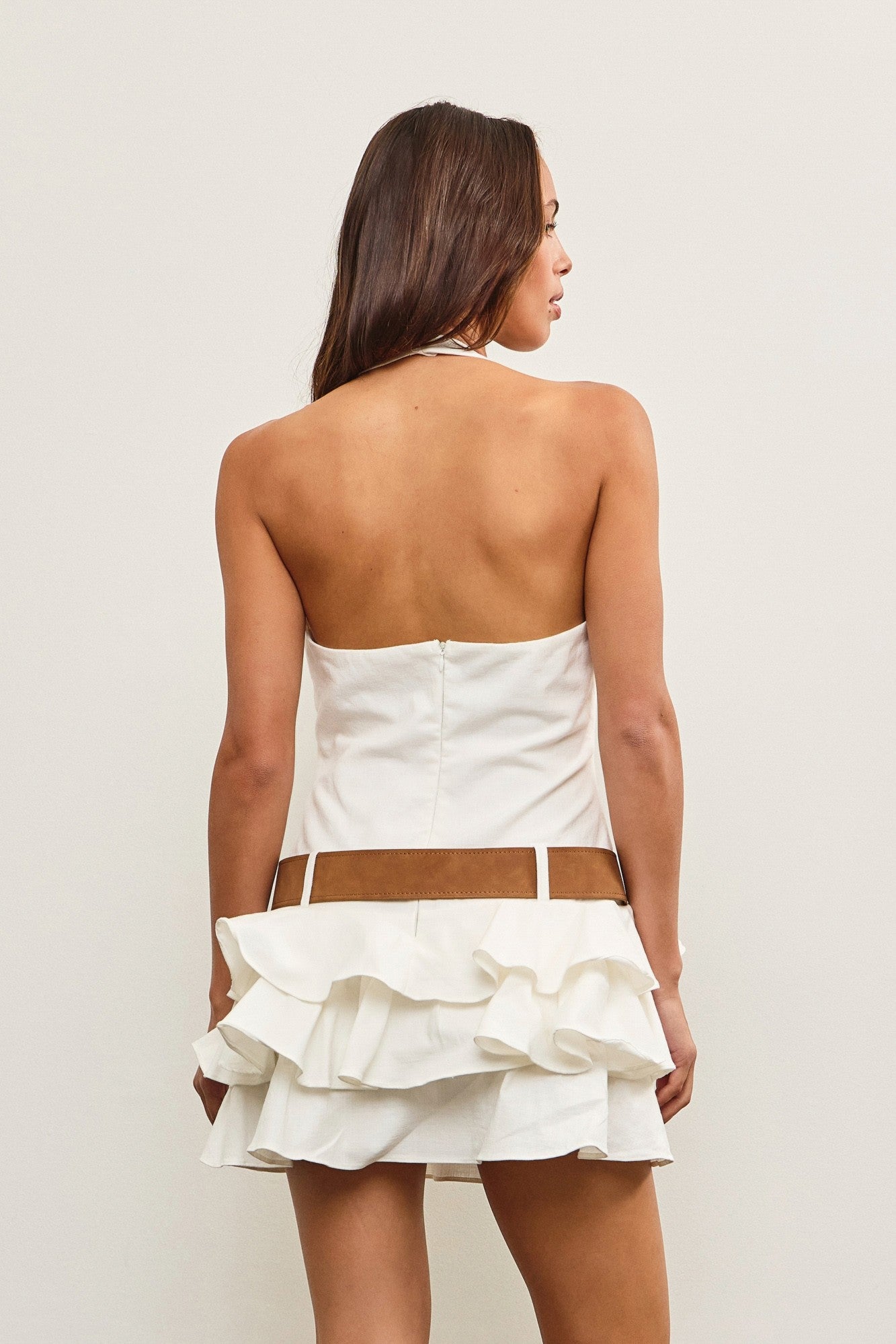 LAURA BELTED DRESS