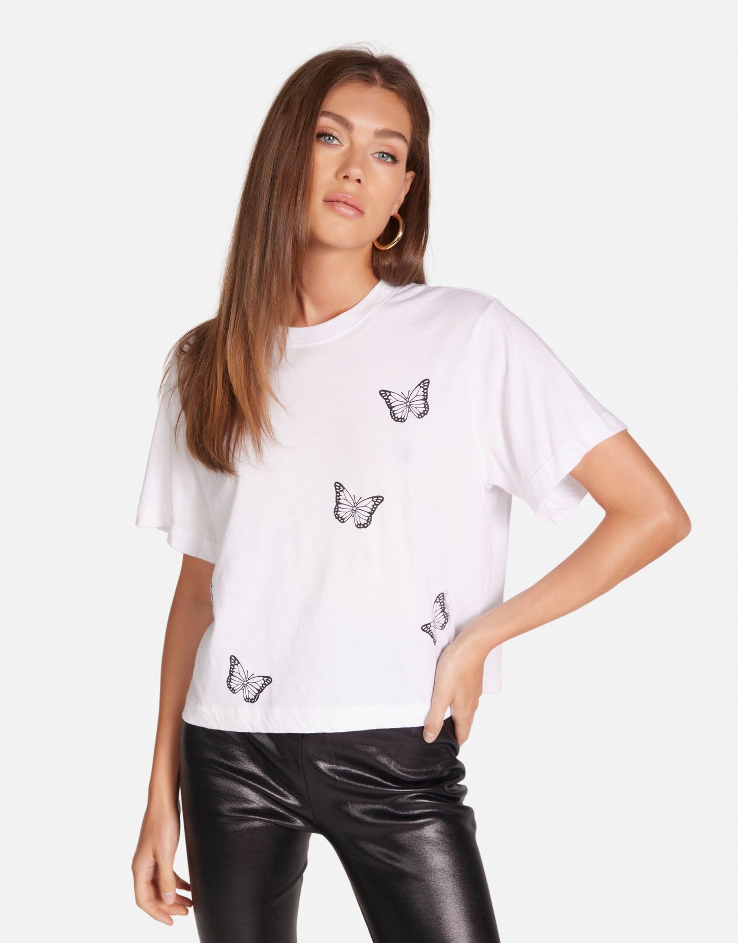 RUE OPTIMIST BUTTERFLIES TOP