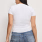 ROSE BABY TEE