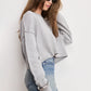 COZY KNIT CREW NECK