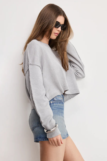COZY KNIT CREW NECK