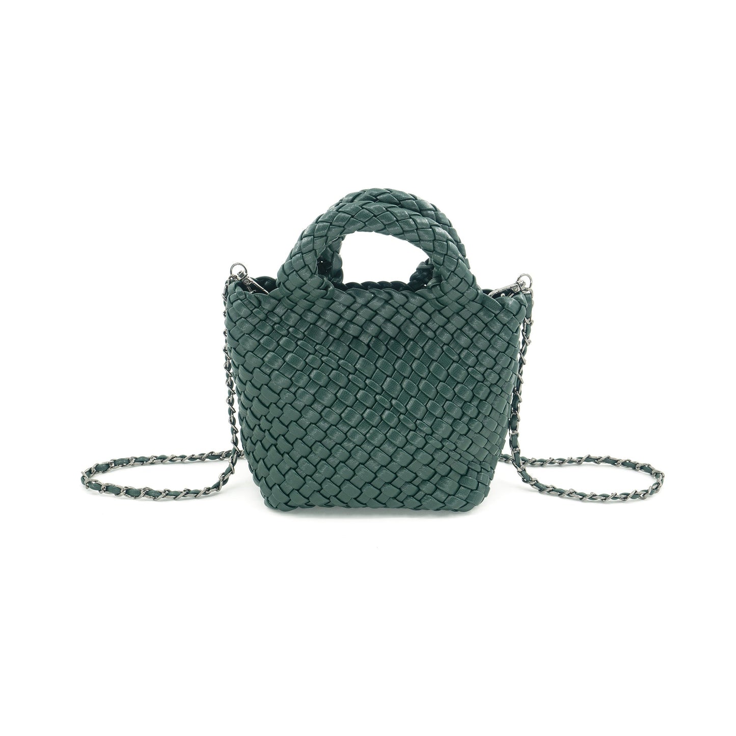 TUMI BRAIDED CLUTCH