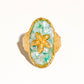 KESHA 18K GOLD STARFISH RING