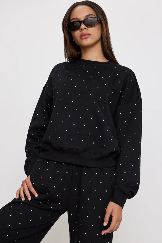 CRYSTAL CREWNECK SWEATSHIRT