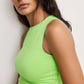 SUPER STRETCH BOATNECK TANK