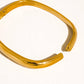 REN 18K GOLD STAINLESS BANGLE