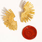 BOISE 18K GOLD STARBURST EARRINGS