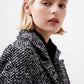 CHANTELLE HERRINGBONE COAT