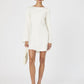 ENNIS SATIN MINI DRESS
