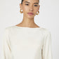 ENNIS SATIN MINI DRESS