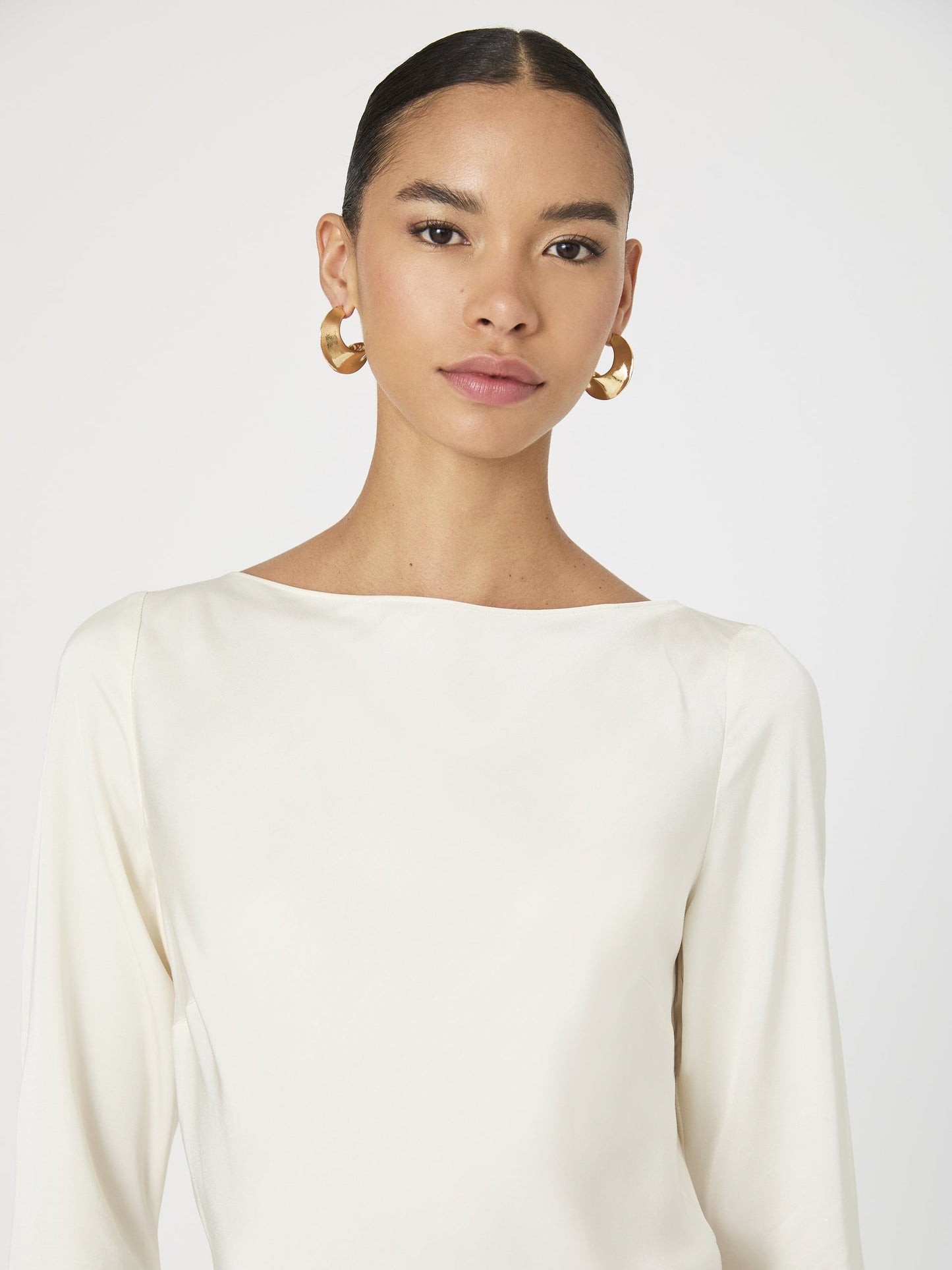 ENNIS SATIN MINI DRESS