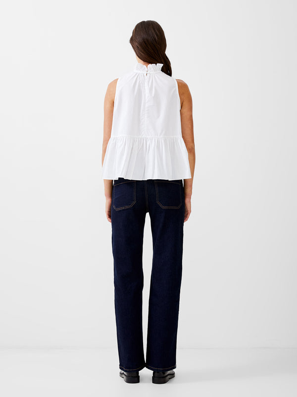 RHODES POPLIN TOP