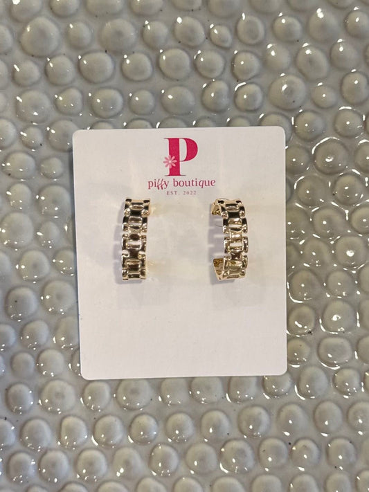 RYLIE GOLD DIPPED EARRINGS