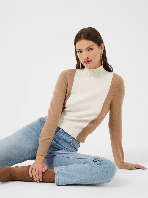 LIBBY VHARI COLOUR BLOCK JUMPER