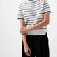 OSKIE SHORT SLEEVE SWEATER